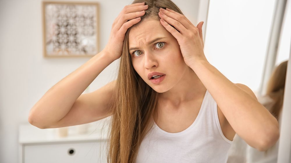 Woman Acne Hair Loss Hormonal Imbalance - DR Vinayak das Blog